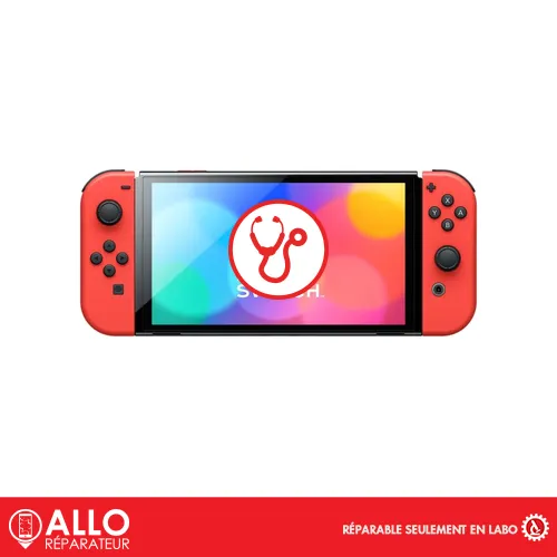 Diagnostic Matériel pour Switch OLED Nintendo