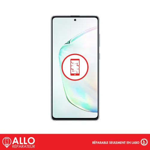 Vitre Arrière pour Note10 Lite Samsung