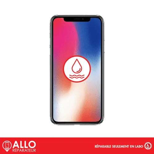 Dégât d’eau Désoxydation pour iPhone X Apple