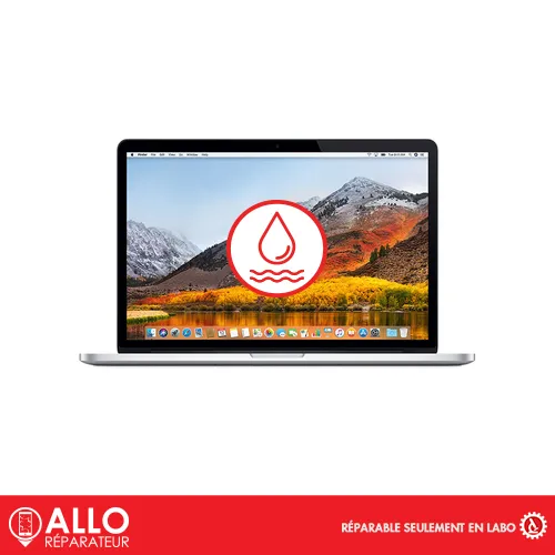 Dégât d’eau Désoxydation pour Macbook Pro 15 – A1398 Apple