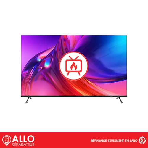 Surchauffe Téléviseur / TV Philips