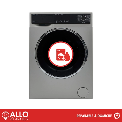 Fuite d’eau externe – Lave-Linge Sharp