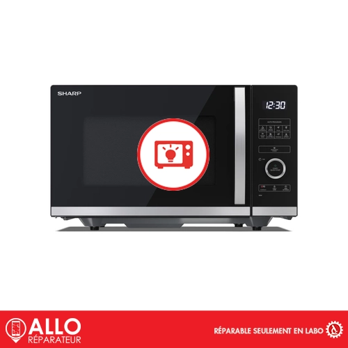 L’éclairage de votre Micro-Ondes Sharp ne Fonctionne plus