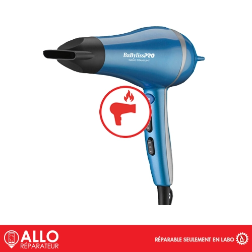 Odeur de Brûlé pour Séche-Cheveux Babyliss
