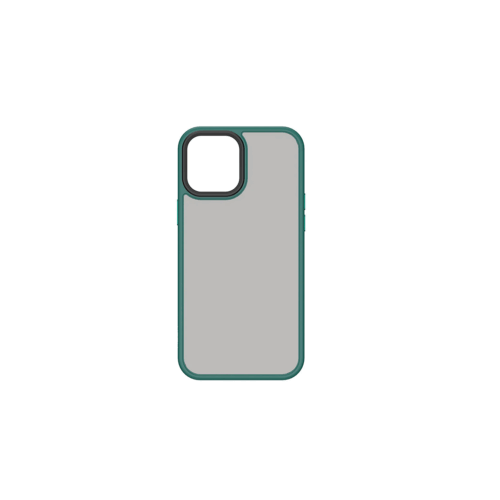 Rock Coque en silicone pour iPhone 12 Mini Vert