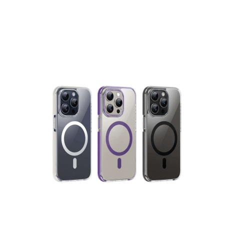 AS6 Transparente Anti-Chute Magnétique pour iPhone 15 Pro – Hoco