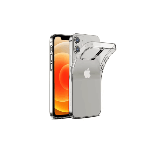 Rock Coque en Silicone pour iPhone 12 Mini Slim en TPU Transparent