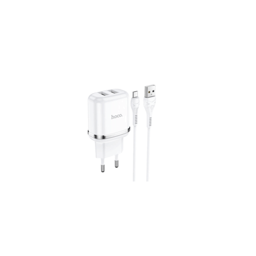 Chargeur Hoco double port avec câble Micro USB – Victoria Series