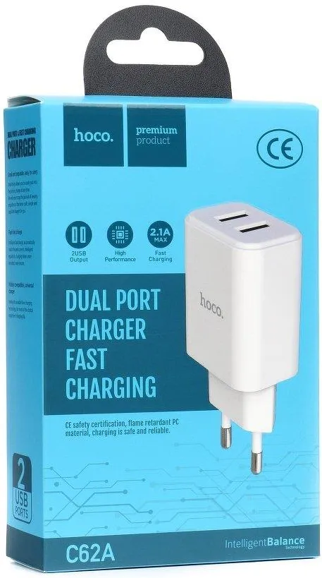 Chargeur Hoco Dual Port - Fast Charging – Image 2